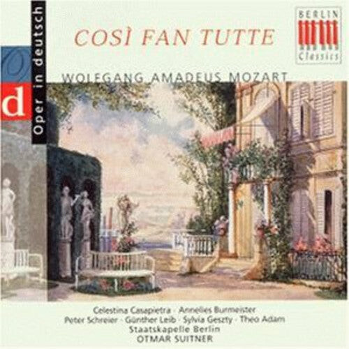 CD диск Mozart / Casapietra / Schreier: Cosi Fan Tutte
CD диск Mozart / Casapietra / Schreier: Cosi Fan Tutte