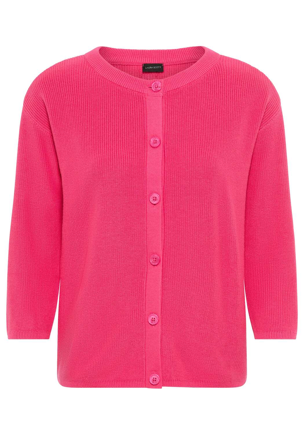 LAURA SCOTT Вязаный кардиган в розовом цвете
LAURA SCOTT Вязаный кардиган в розовом цвете