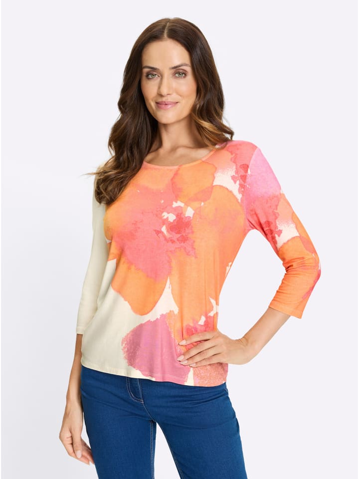 Рубашка с рукавами 3/4 с принтом пыльная роза шампанского Heine
Рубашка с рукавами 3/4 с принтом пыльная роза шампанского Heine