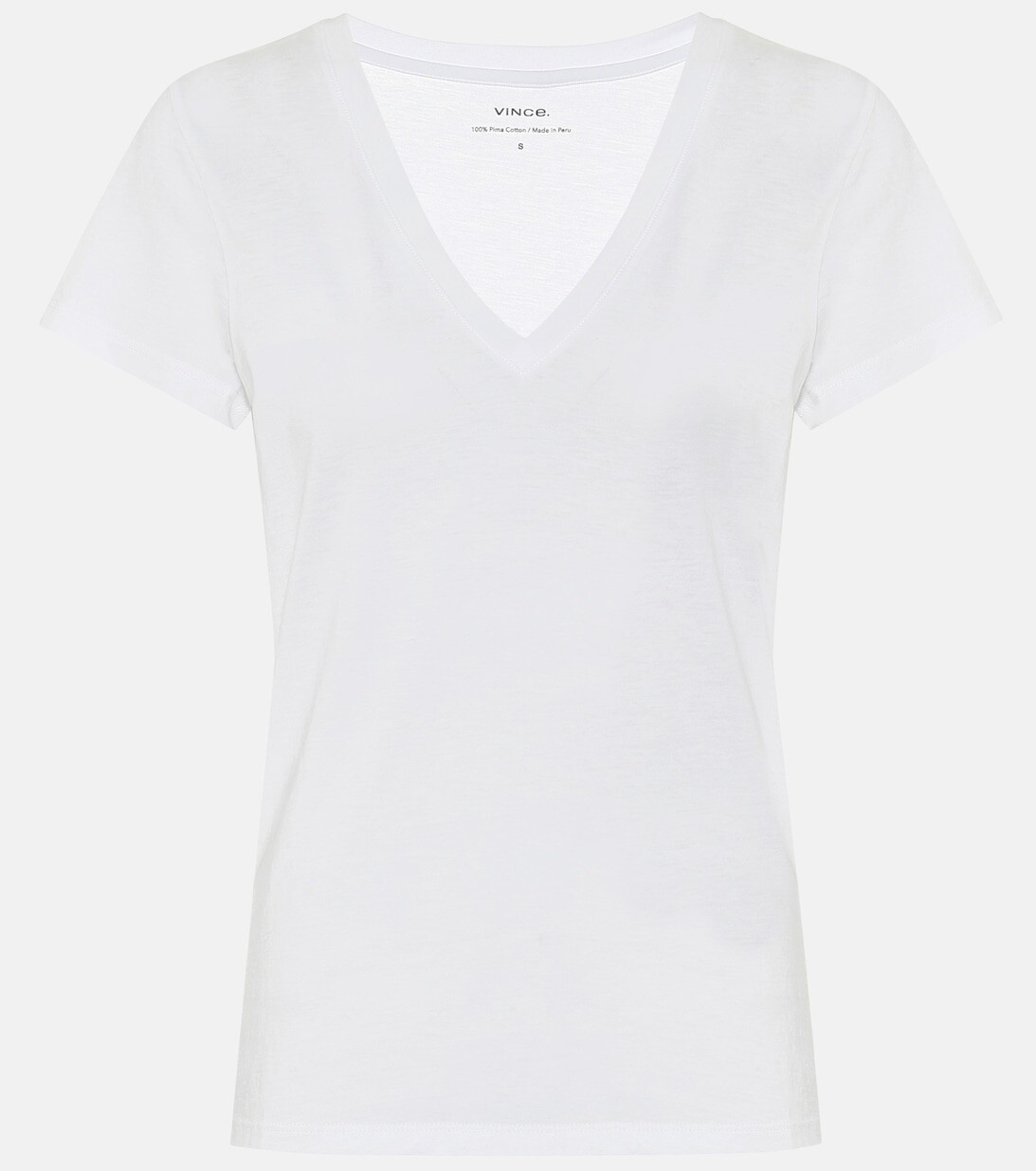 Футболка из хлопкового джерси VINCE, белый
Футболка из хлопкового джерси VINCE, белый