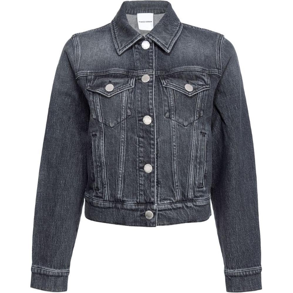 PINKO Джинсовая куртка на пуговицах, Dark Gray
PINKO Джинсовая куртка на пуговицах, Dark Gray