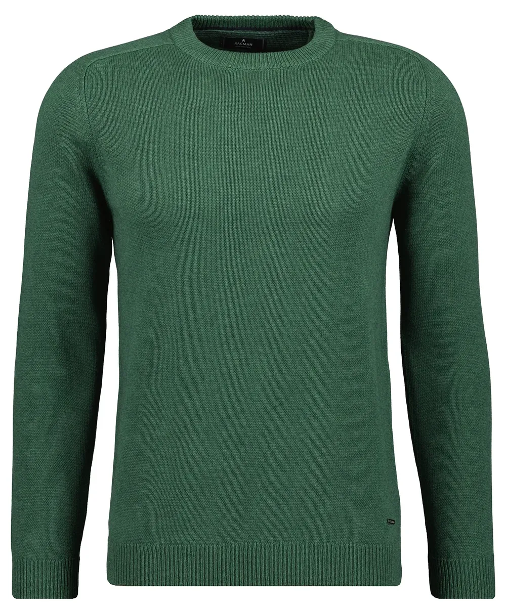 Свитер RAGMAN с круглым вырезом, цвет Jägergrün-326
Свитер RAGMAN с круглым вырезом, цвет Jägergrün-326