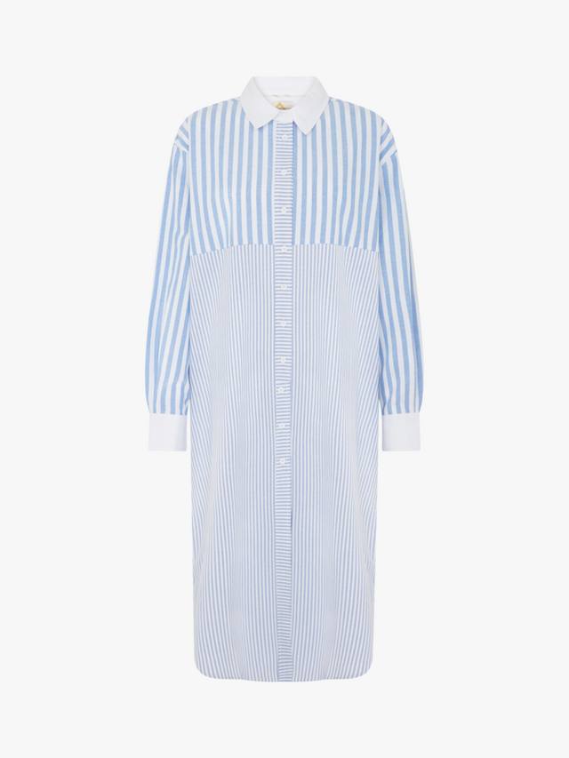 Платье-рубашка в полоску Hay Life, White/Blue
Платье-рубашка в полоску Hay Life, White/Blue