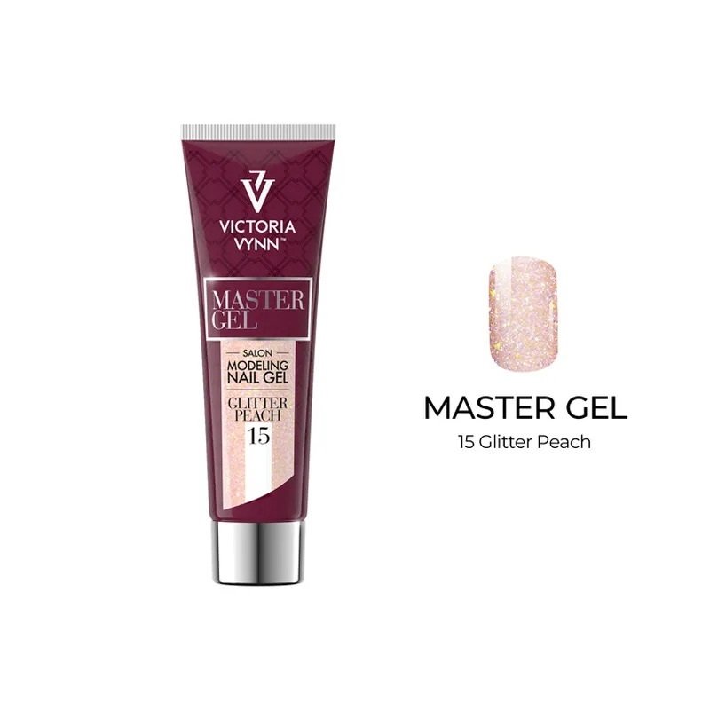 Акрилгель Victoria Vynn Master Gel 15 Glitter Peach персиковый с частичками, 60 г
Акрилгель Victoria Vynn Master Gel 15 Glitter Peach персиковый с частичками, 60 г