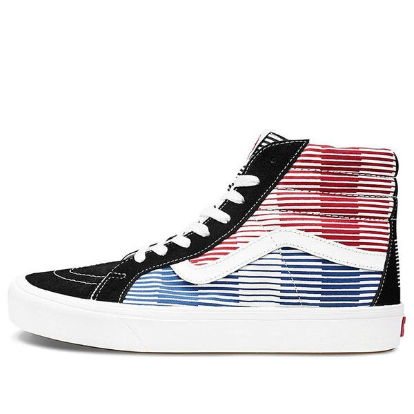 Кроссовки comfycush sk8-hi reissue 'black red blue' Vans, черный
Кроссовки comfycush sk8-hi reissue 'black red blue' Vans, черный