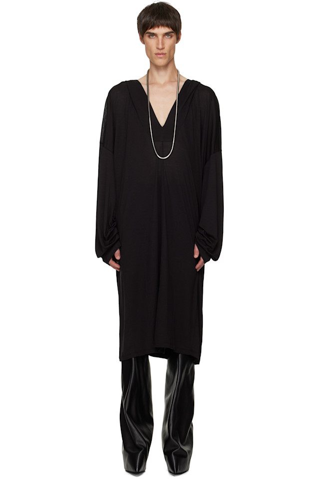 Куртка-Кафтан Concordians LS до колена Rick Owens, черный
Куртка-Кафтан Concordians LS до колена Rick Owens, черный