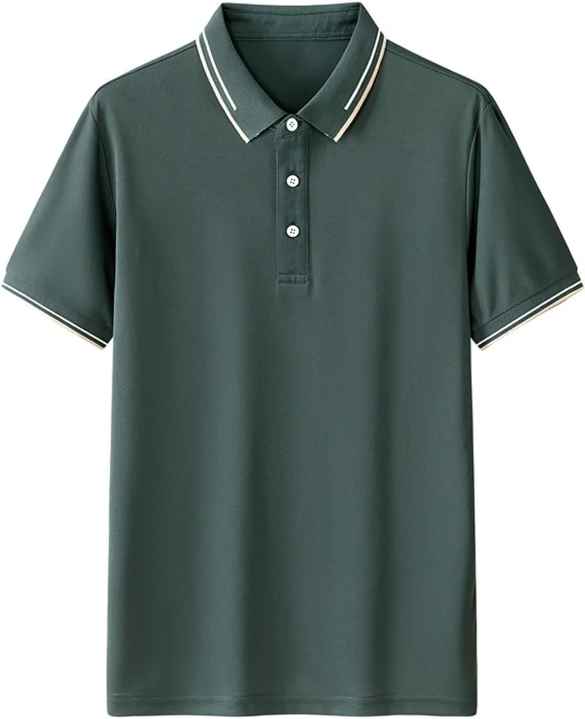 Мужская стильная поло с коротким рукавом и пуговицами для летнего гольфа и повседневной носки
Мужская стильная поло с коротким рукавом и пуговицами для летнего гольфа и повседневной носки