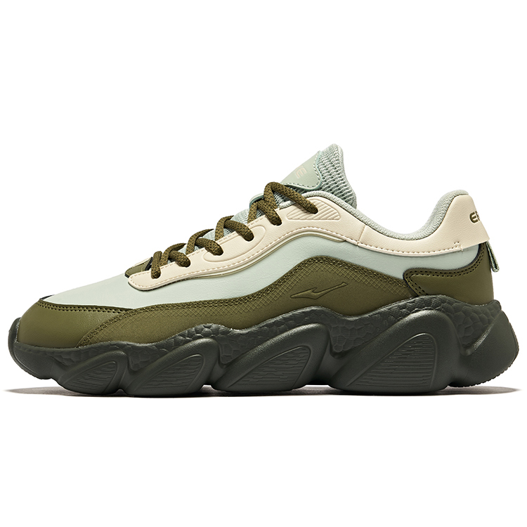 Erke Легкие, низкие, массивные, нескользящие, мужские кроссовки Sweetheart 2 из кожи, зеленые
Erke Легкие, низкие, массивные, нескользящие, мужские кроссовки Sweetheart 2 из кожи, зеленые