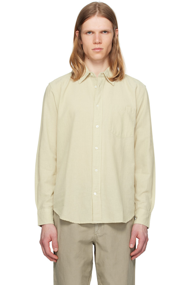 Алгот расслабленная хлопковая льняная рубашка Norse Projects, желтый
Алгот расслабленная хлопковая льняная рубашка Norse Projects, желтый