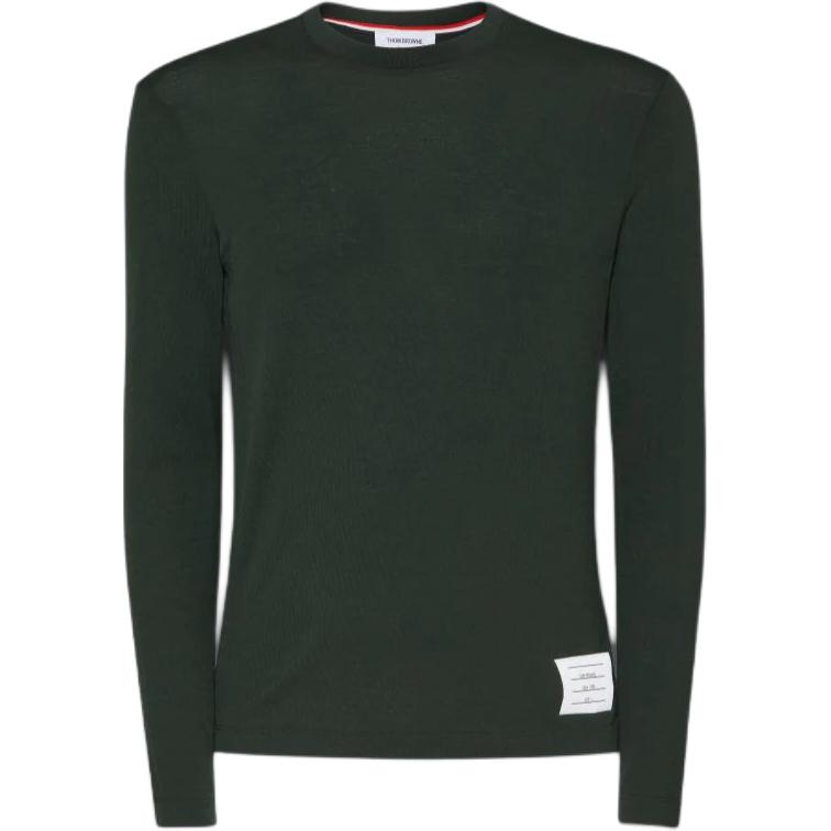 Футболка 4-полосная THOM BROWNE, зеленая
Футболка 4-полосная THOM BROWNE, зеленая