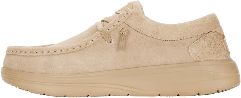 Мужские слипоны HEYDUDE Wally Comf из замши, Легкие повседневные мужские туфли, Дополнительная мягкая межподошва для ежедневной носки, Suede Tan
Мужские слипоны HEYDUDE Wally Comf из замши, Легкие повседневные мужские туфли, Дополнительная мягкая межподошва для ежедневной носки, Suede Tan