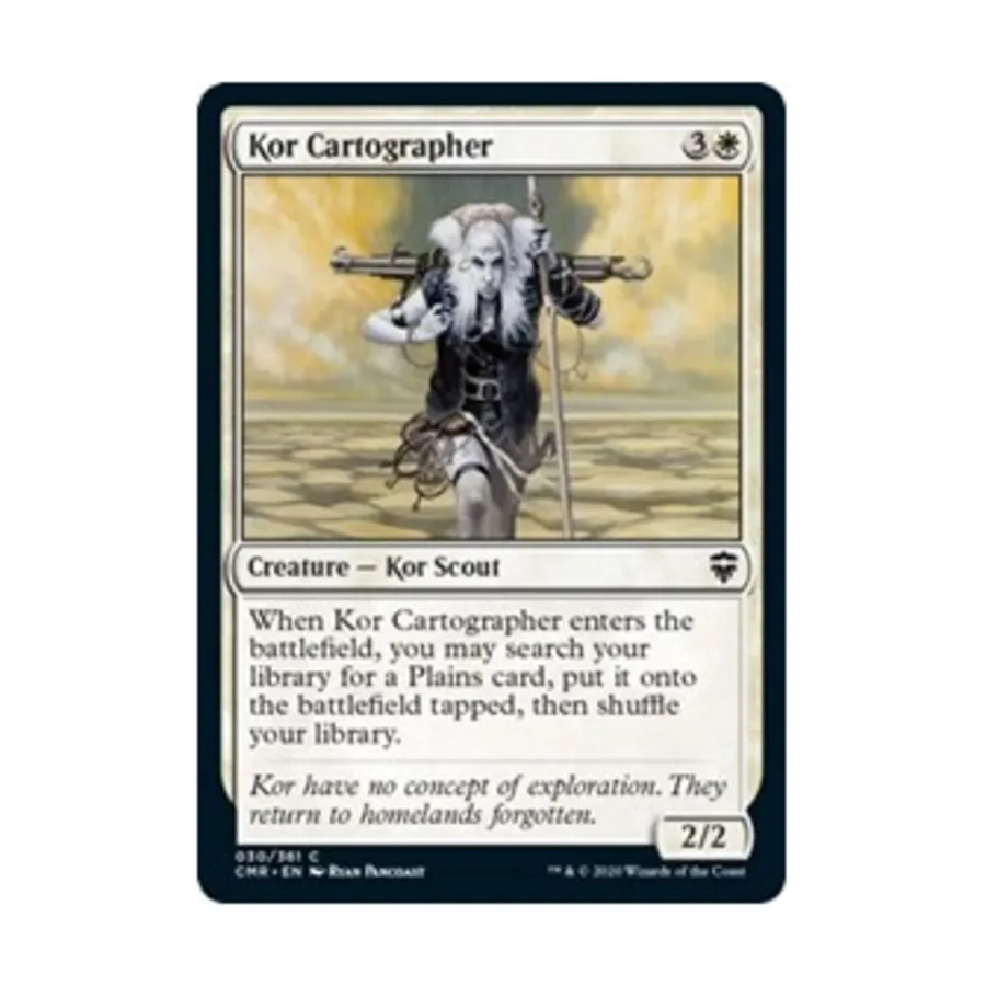 CCG Кор Картограф (30) (К), MTG - Commander Legends
CCG Кор Картограф (30) (К), MTG - Commander Legends