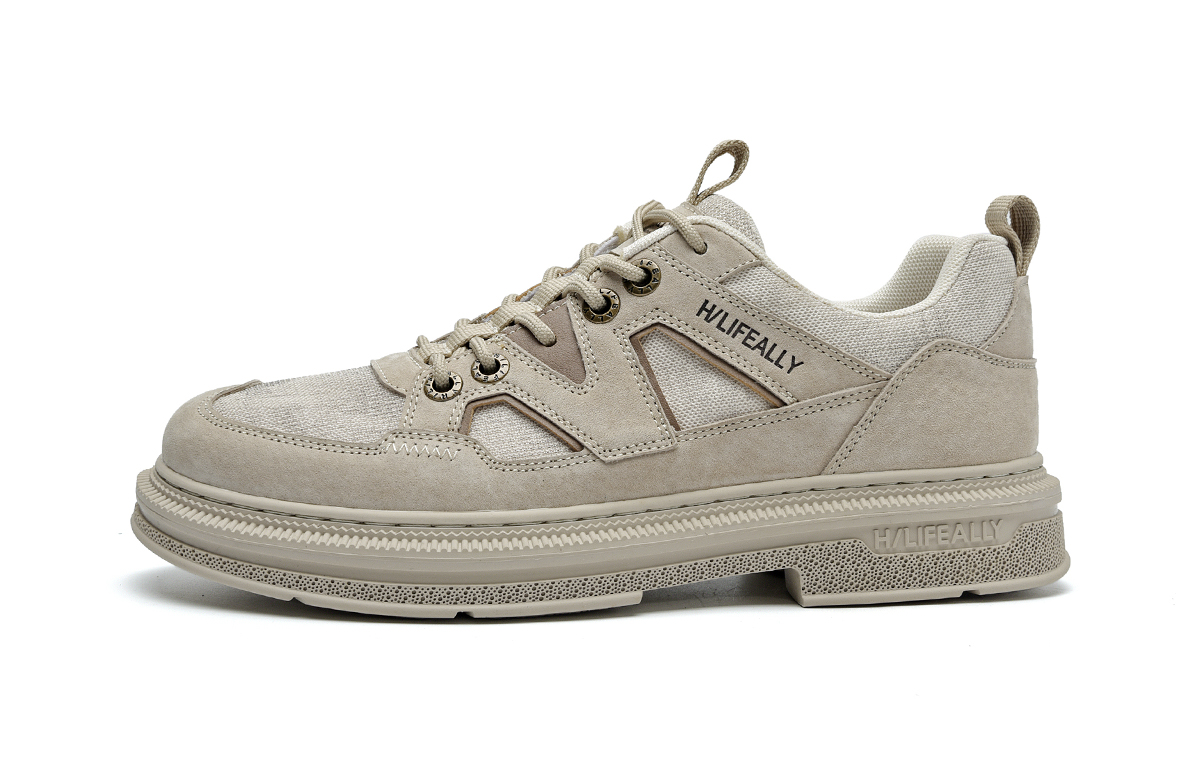 HLA Рабочие ботинки мужские низкие коричневые 
HLA Рабочие ботинки мужские низкие коричневые