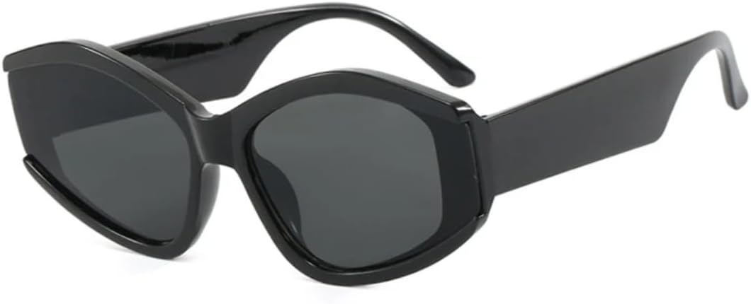 Солнцезащитные очки с защитой UV400 | Овальные линзы «кошачий глаз» разных цветов | Для женщин и мужчин | Для занятий спортом на открытом воздухе и вождения DSVIGF, Black Gray
Солнцезащитные очки с защитой UV400 | Овальные линзы «кошачий глаз» разных цветов | Для женщин и мужчин | Для занятий спортом на открытом воздухе и вождения DSVIGF, Black Gray