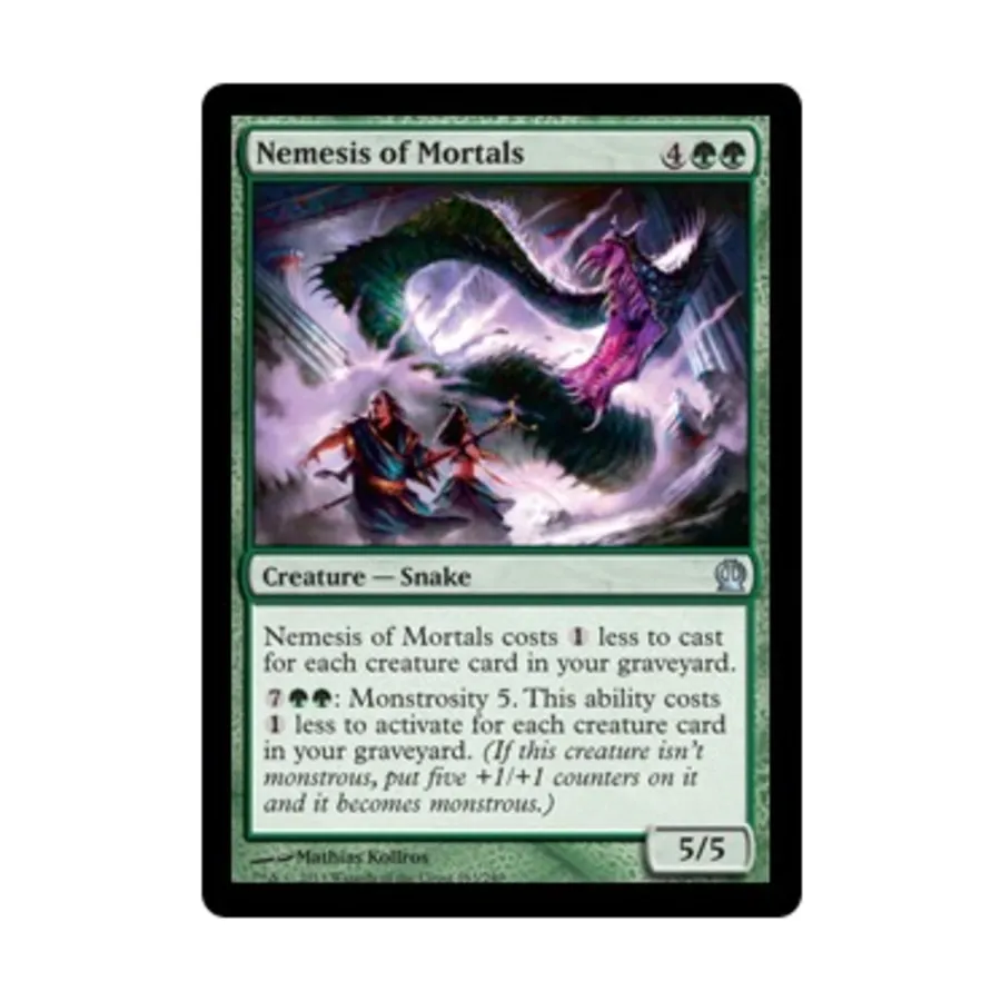 CCG Немезида смертных (U), MTG - Theros
CCG Немезида смертных (U), MTG - Theros