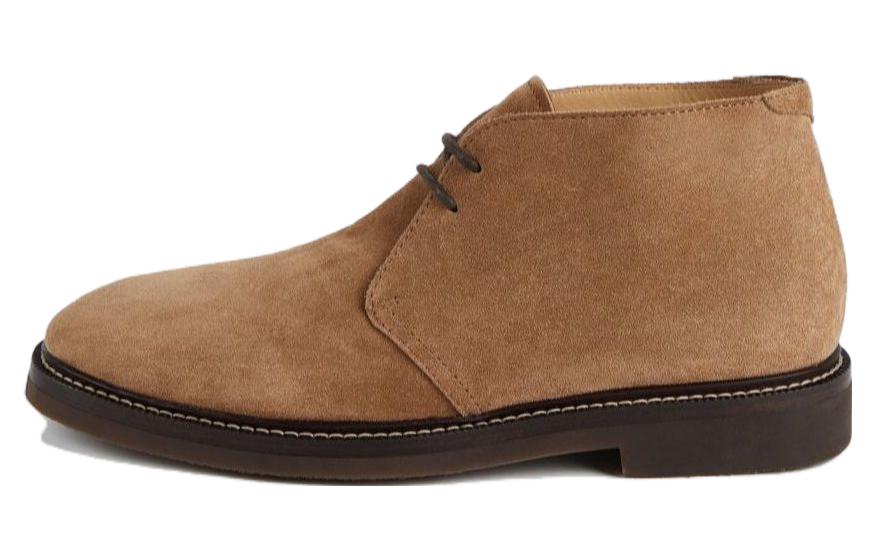 Брюнетто Кучинелли, Замшевые Ботильоны на Шнуровке, Светло-коричневый
Брюнетто Кучинелли, Замшевые Ботильоны на Шнуровке, Светло-коричневый