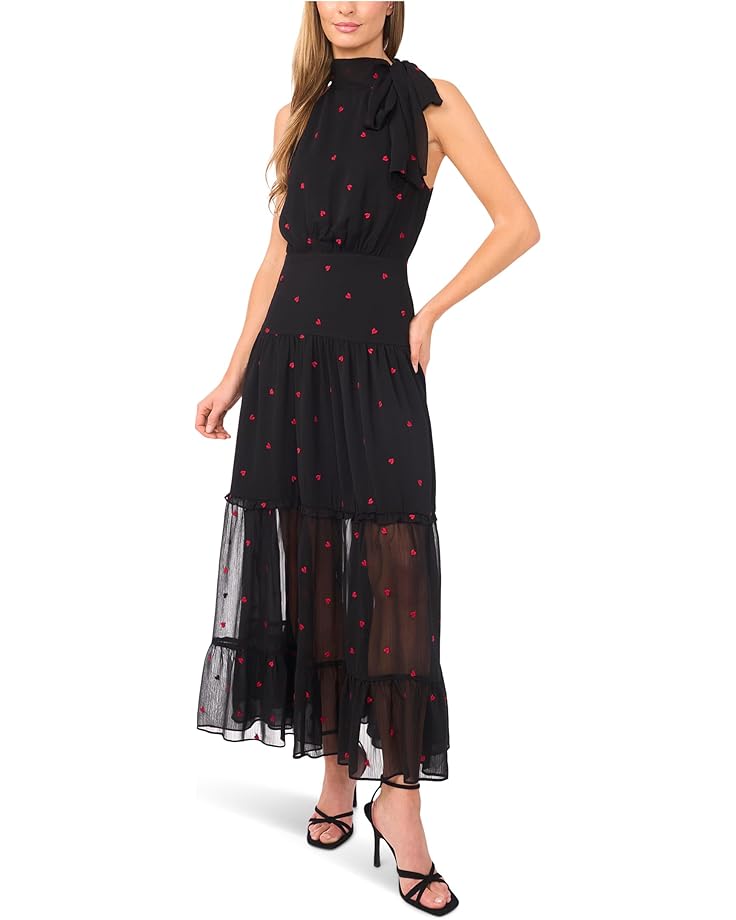 Женское платье макси CeCe Halter Tie Neck Tiered, Rich Black
Женское платье макси CeCe Halter Tie Neck Tiered, Rich Black