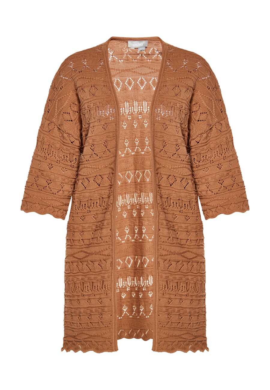 Вязаный кардиган Usha Knit Cardigan, кэмел
Вязаный кардиган Usha Knit Cardigan, кэмел