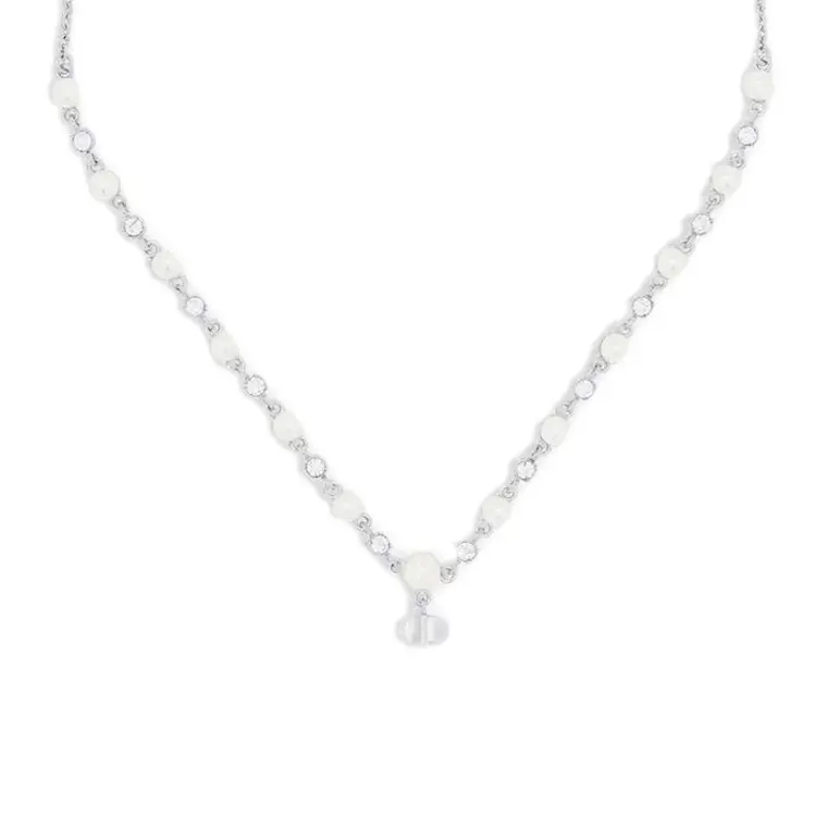DIOR Серебряное металлическое колье Women's Silver
DIOR Серебряное металлическое колье Women's Silver
