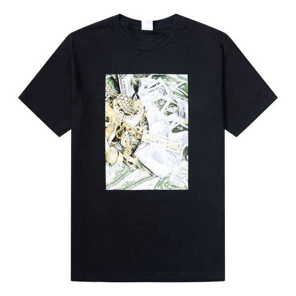 Футболка ss20 week 1 bling tee money printing short sleeve black Supreme, черный
Футболка ss20 week 1 bling tee money printing short sleeve black Supreme, черный