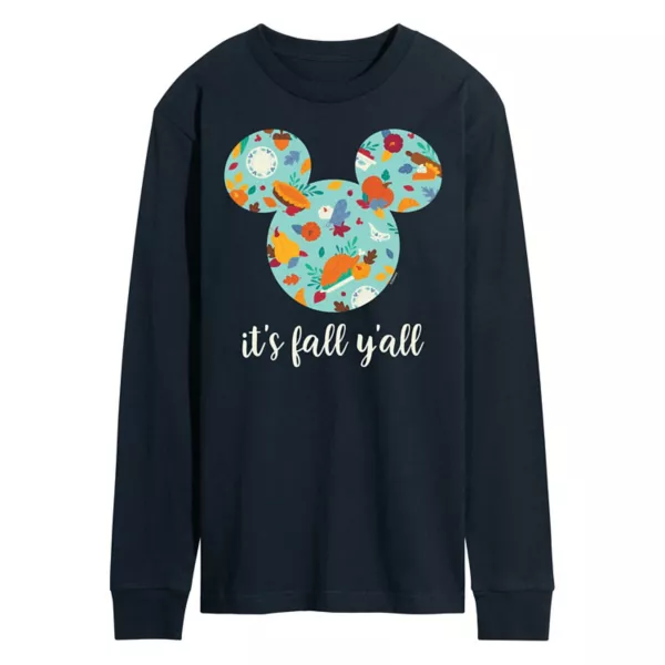 Это осень, все вы! Футболка с длинным рукавом Disney, синий
Это осень, все вы! Футболка с длинным рукавом Disney, синий