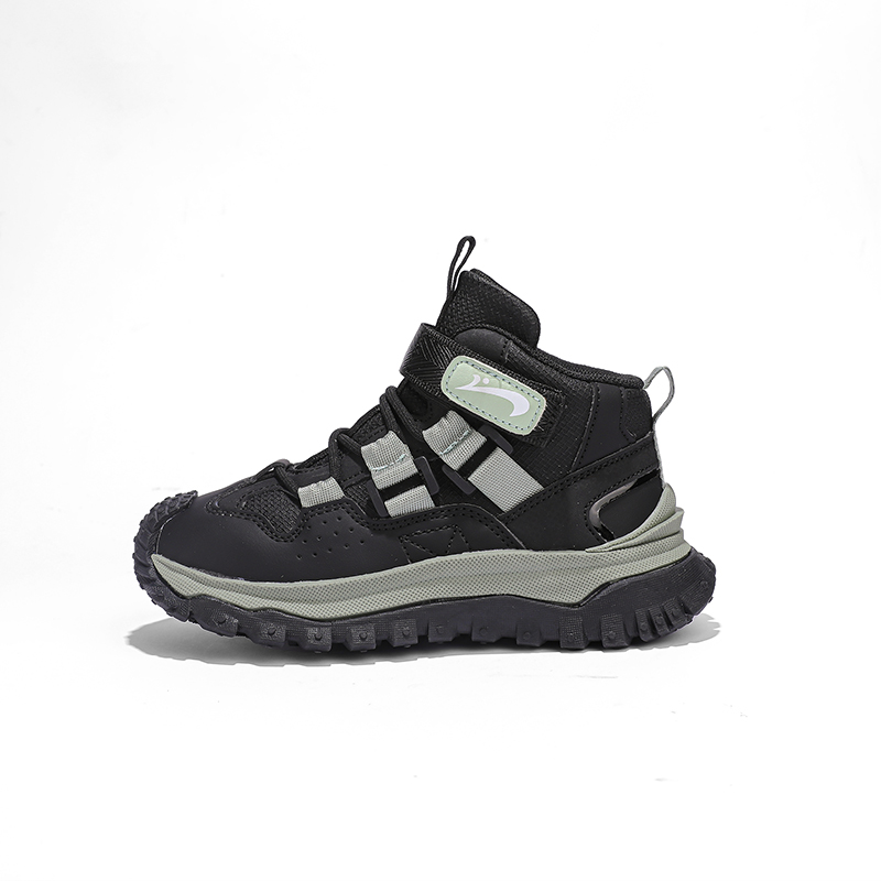 Нескользящая износостойкая детская обувь для повседневной жизни K-bird, черный/зеленый
Нескользящая износостойкая детская обувь для повседневной жизни K-bird, черный/зеленый