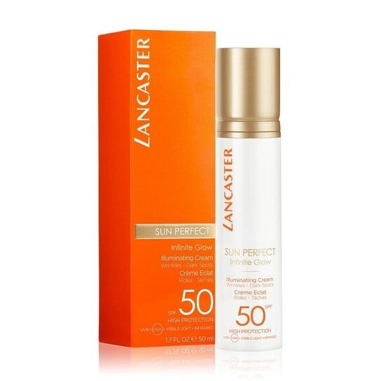 Осветляющий морщины и пигментные пятна с SPF 50–50 мл. Lancaster Sun Perfect Infinite Glow Cream
Осветляющий морщины и пигментные пятна с SPF 50–50 мл. Lancaster Sun Perfect Infinite Glow Cream