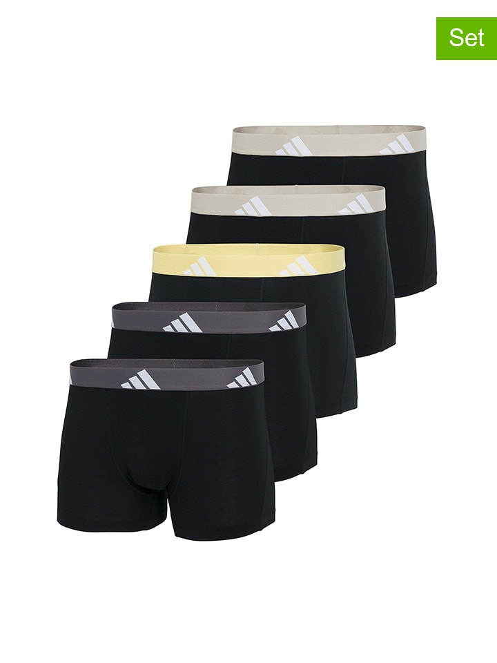 Adidas Комплект из 5 штук: боксерские трусы черного цвета
Adidas Комплект из 5 штук: боксерские трусы черного цвета
