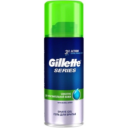 Серия Гель для бритья для чувствительной кожи 75мл, Gillette
Серия Гель для бритья для чувствительной кожи 75мл, Gillette