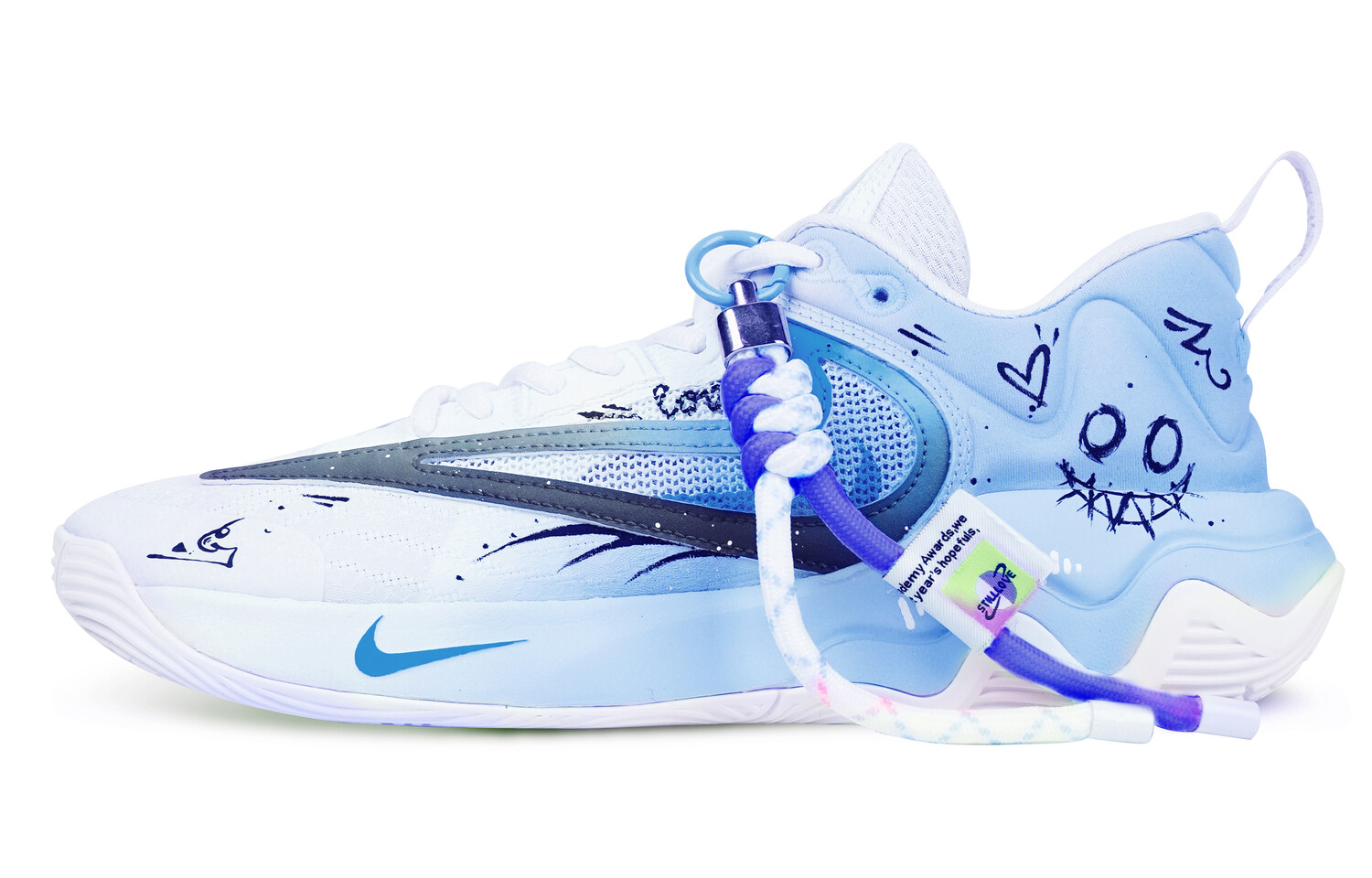 Баскетбольные кроссовки Giannis Immortality мужские с низким верхом синего/белого/черного цвета Nike
Баскетбольные кроссовки Giannis Immortality мужские с низким верхом синего/белого/черного цвета Nike