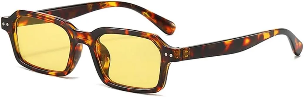 Солнцезащитные очки в узкой прямоугольной оправе для мужчин и женщин, винтажные, модные, роскошные, с защитой от УФ-излучения UV400 UATXTAU, Leopard-yellow
Солнцезащитные очки в узкой прямоугольной оправе для мужчин и женщин, винтажные, модные, роскошные, с защитой от УФ-излучения UV400 UATXTAU, Leopard-yellow