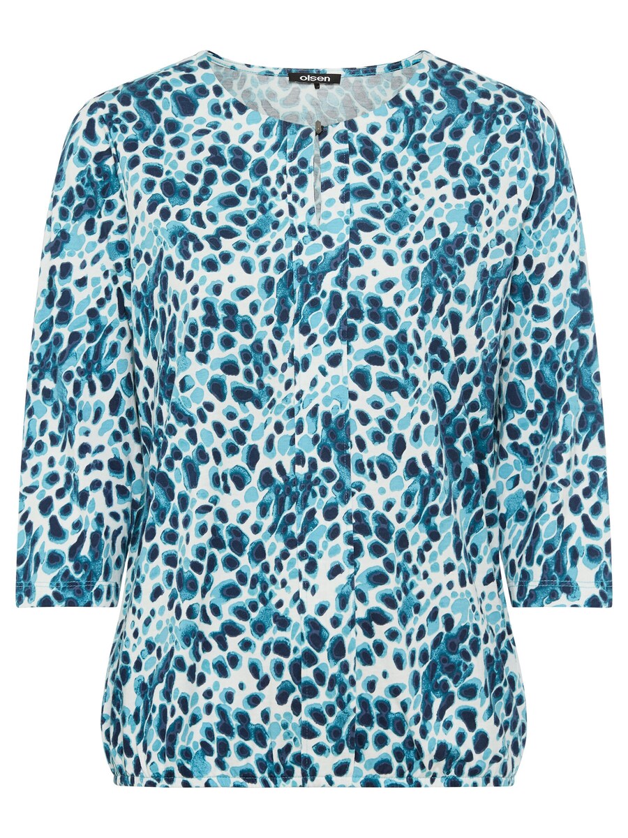 Топ Olsen, Blue/Light blue 
Топ Olsen, Blue/Light blue