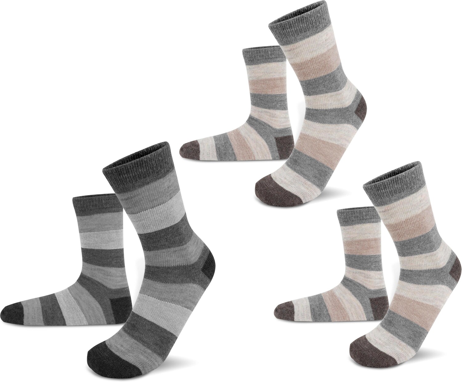 Носки normani 6 шт Alpaka breitgestreift, цвет Beige/Beige/Anthrazit
Носки normani 6 шт Alpaka breitgestreift, цвет Beige/Beige/Anthrazit