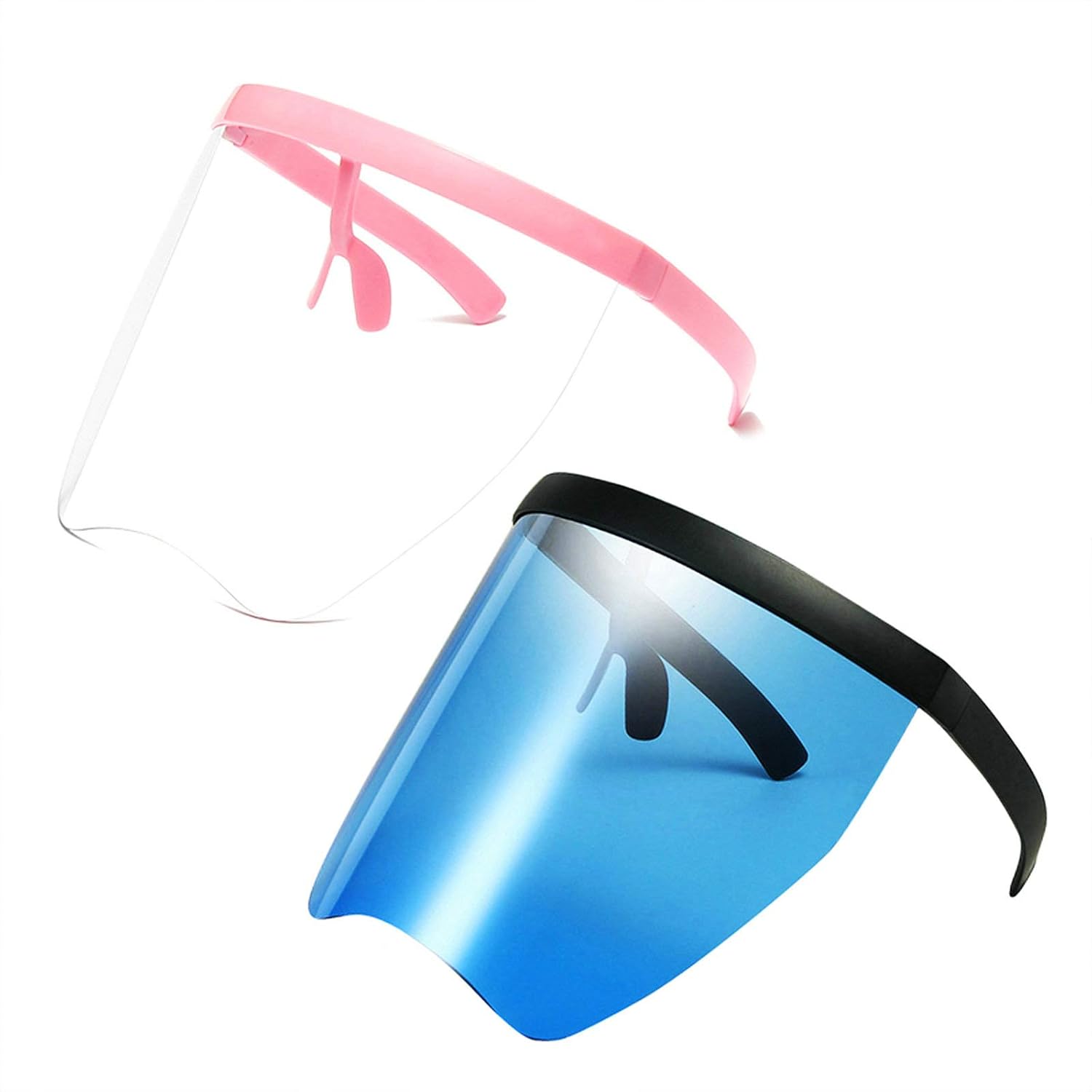 Футуристические солнцезащитные очки большого размера с плоским верхом, зеркальными линзами, оправой песочного цвета, противотуманной прозрачной линзой (2 шт. - розовые и черные с синим оттенком) mincl, 2pcs-pink&black Blue
Футуристические солнцезащитные очки большого размера с плоским верхом, зеркальными линзами, оправой песочного цвета, противотуманной прозрачной линзой (2 шт. - розовые и черные с синим оттенком) mincl, 2pcs-pink&black Blue