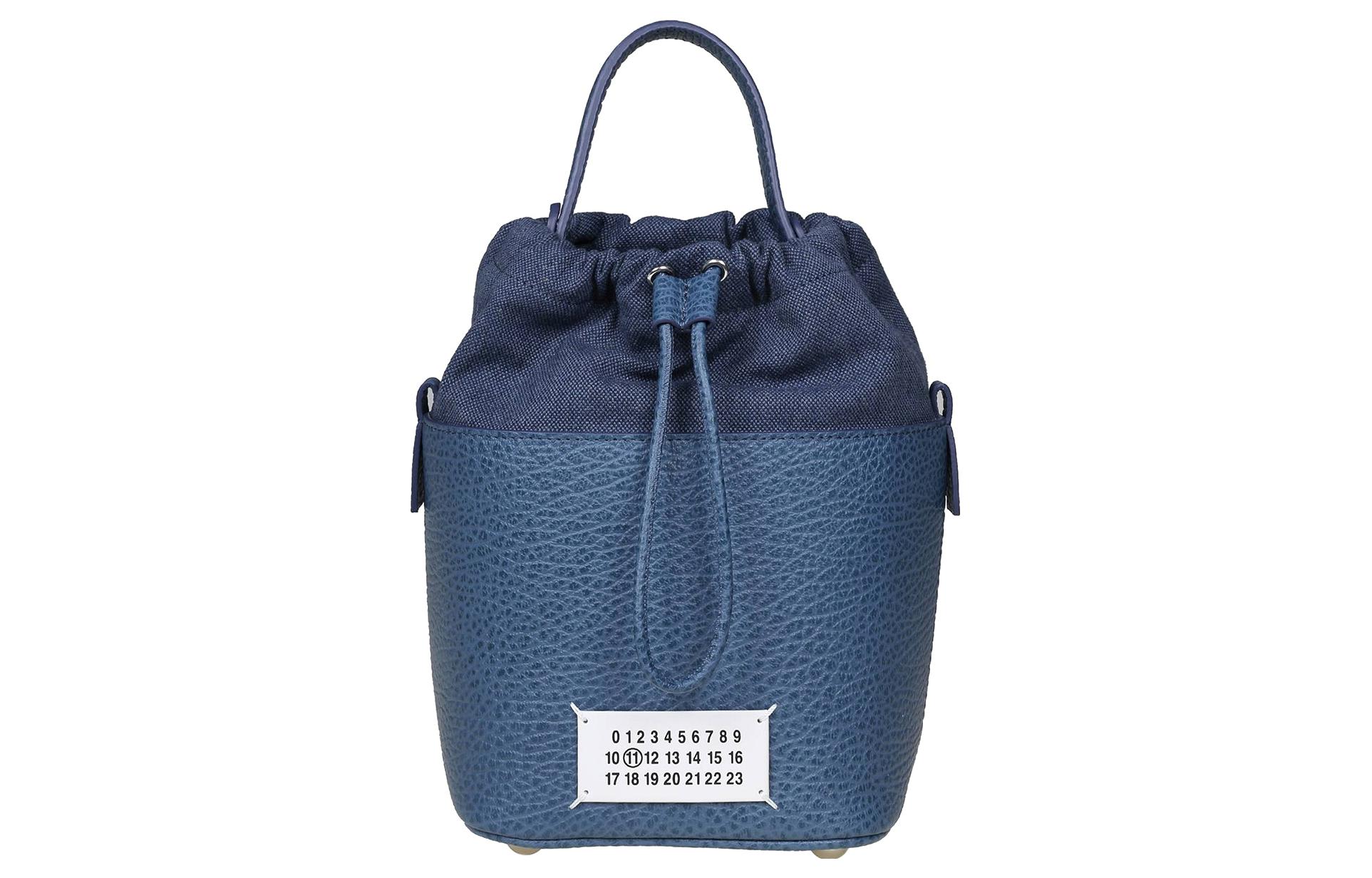 Maison Margiela Кожаная ведерка через плечо маленькая женская сумка темно-синяя
Maison Margiela Кожаная ведерка через плечо маленькая женская сумка темно-синяя