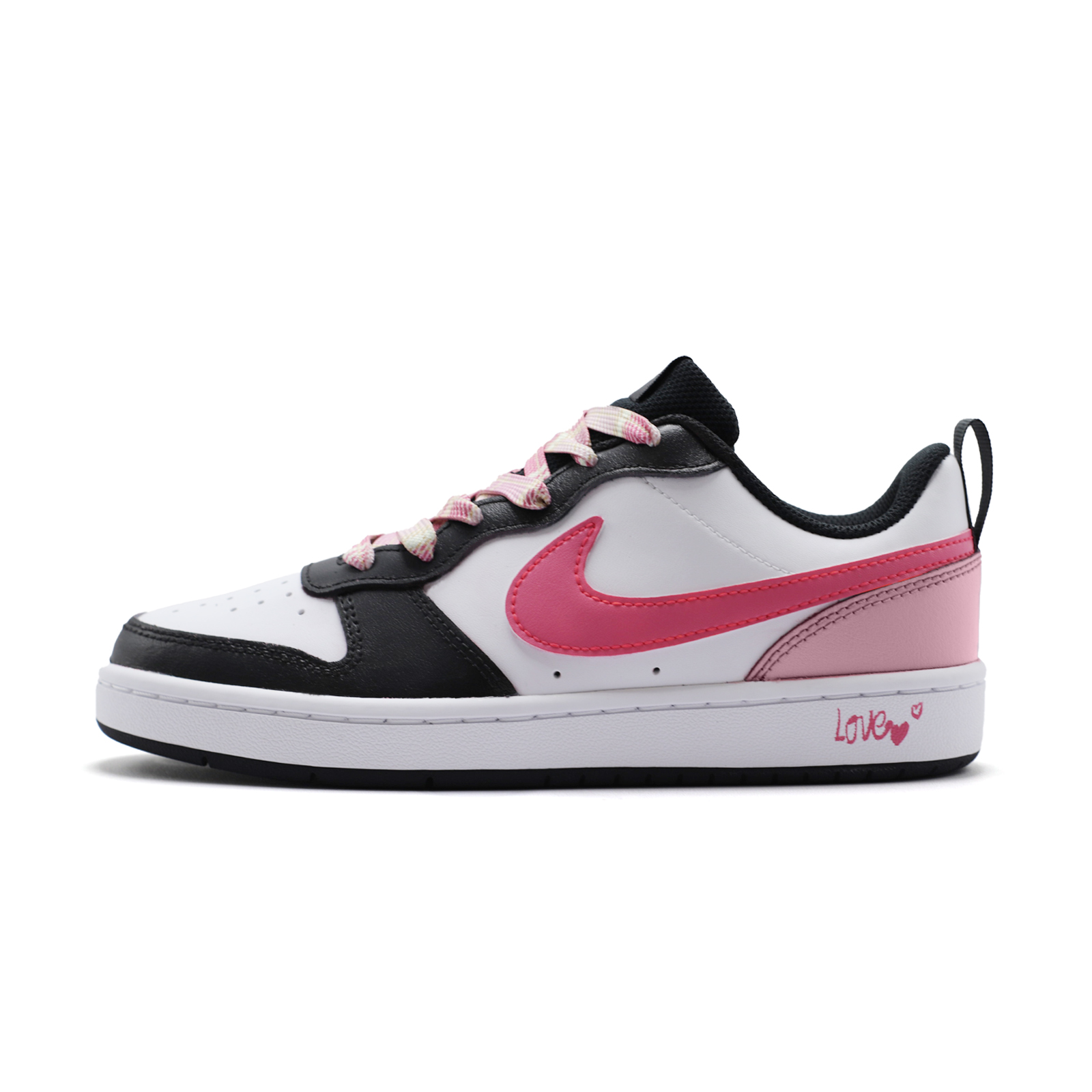 Nike Court Borough Love Pink Leap нескользящие устойчивые к истиранию низкие детские скейтбординг кроссовки для подростков
Nike Court Borough Love Pink Leap нескользящие устойчивые к истиранию низкие детские скейтбординг кроссовки для подростков