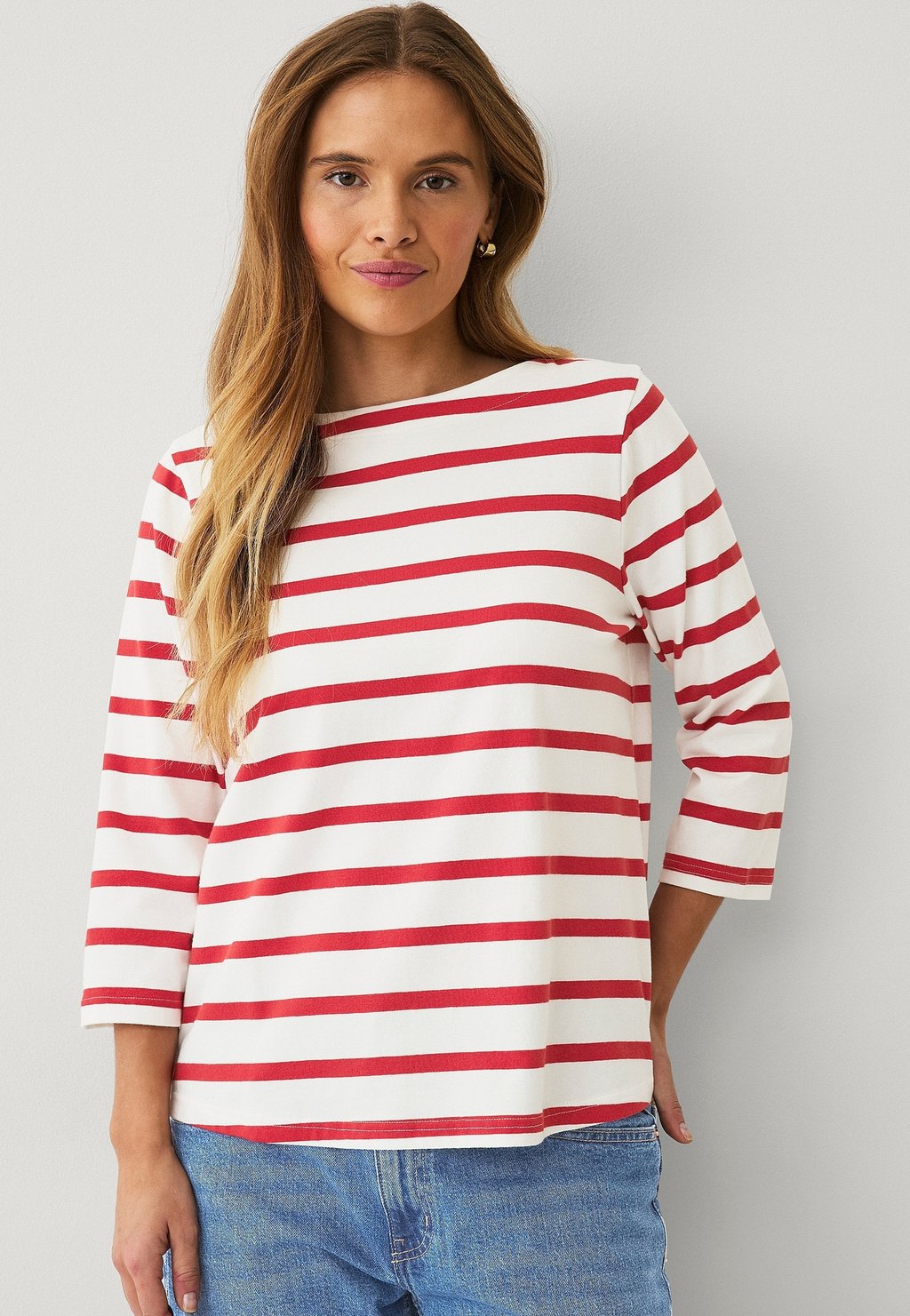 Футболка с длинным рукавом Ellos Collection, красный
Футболка с длинным рукавом Ellos Collection, красный