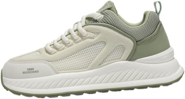 Мужские дышащие спортивные кроссовки с толстой подошвой, подходят для бега, тренировок и повседневной носки весной, летом и осенью. Выполнены с резиновой подошвой Fusecottc, зеленый
Мужские дышащие спортивные кроссовки с толстой подошвой, подходят для бега, тренировок и повседневной носки весной, летом и осенью. Выполнены с резиновой подошвой Fusecottc, зеленый