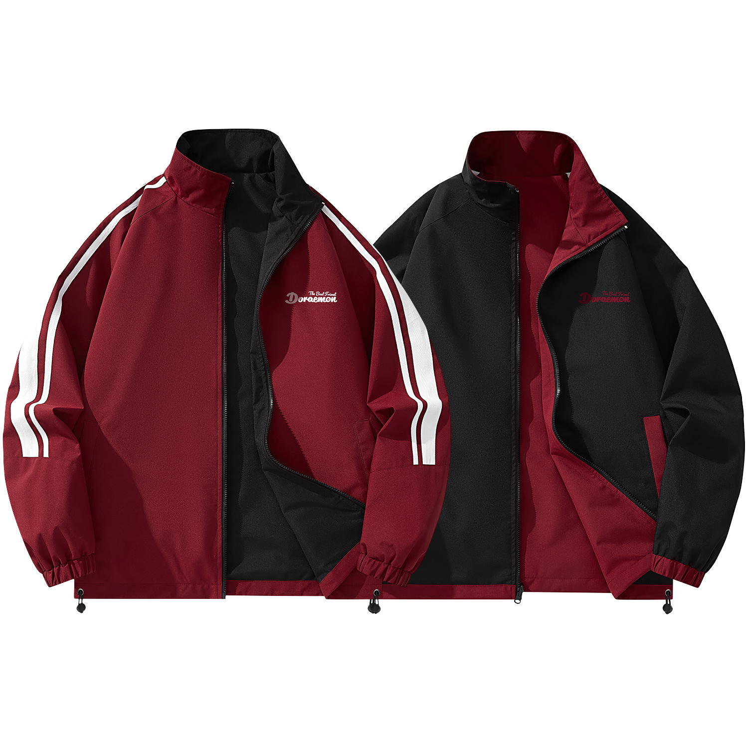 Doraemon Куртка унисекс, Maroon & Black
Doraemon Куртка унисекс, Maroon & Black