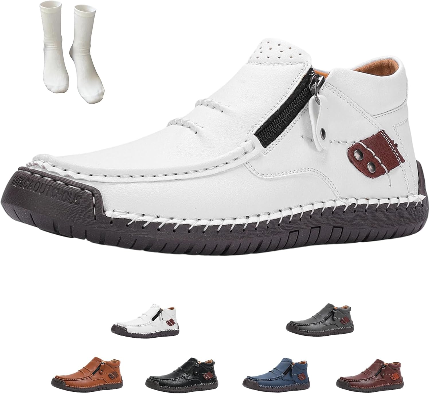 Кожаные ботинки, мужские ручной работы кожаные ботинки для вождения, новые премиальные туфли 2026 года, с удобной широкой носочной частью и поддержкой свода стопы Generic, белый
Кожаные ботинки, мужские ручной работы кожаные ботинки для вождения, новые премиальные туфли 2026 года, с удобной широкой носочной частью и поддержкой свода стопы Generic, белый