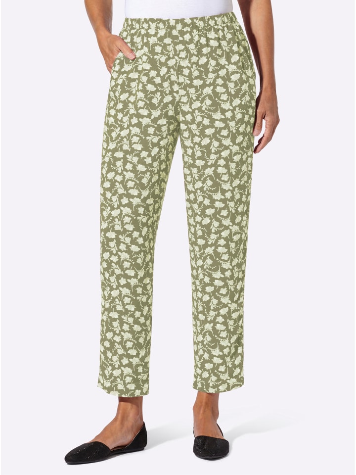 Брюки-карго цвета хаки с белым принтом WITT WEIDEN
Брюки-карго цвета хаки с белым принтом WITT WEIDEN