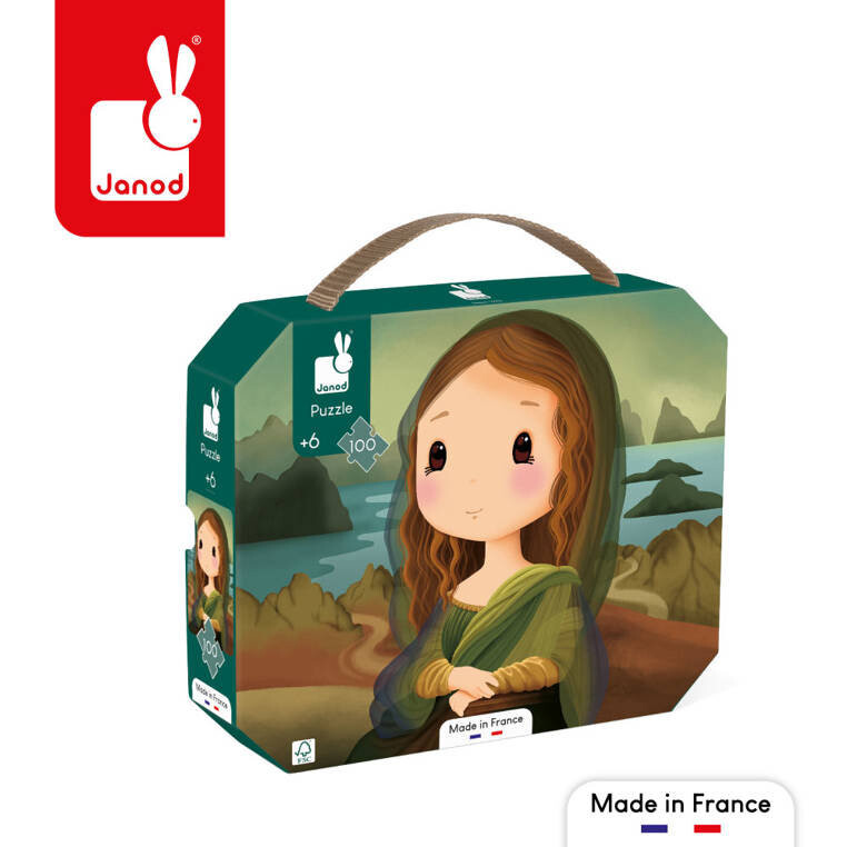 Janod, Пазл в чемодане Картина по мотивам творчества да Винчи 6+ Производство Франция, 100 шт.
Janod, Пазл в чемодане Картина по мотивам творчества да Винчи 6+ Производство Франция, 100 шт.