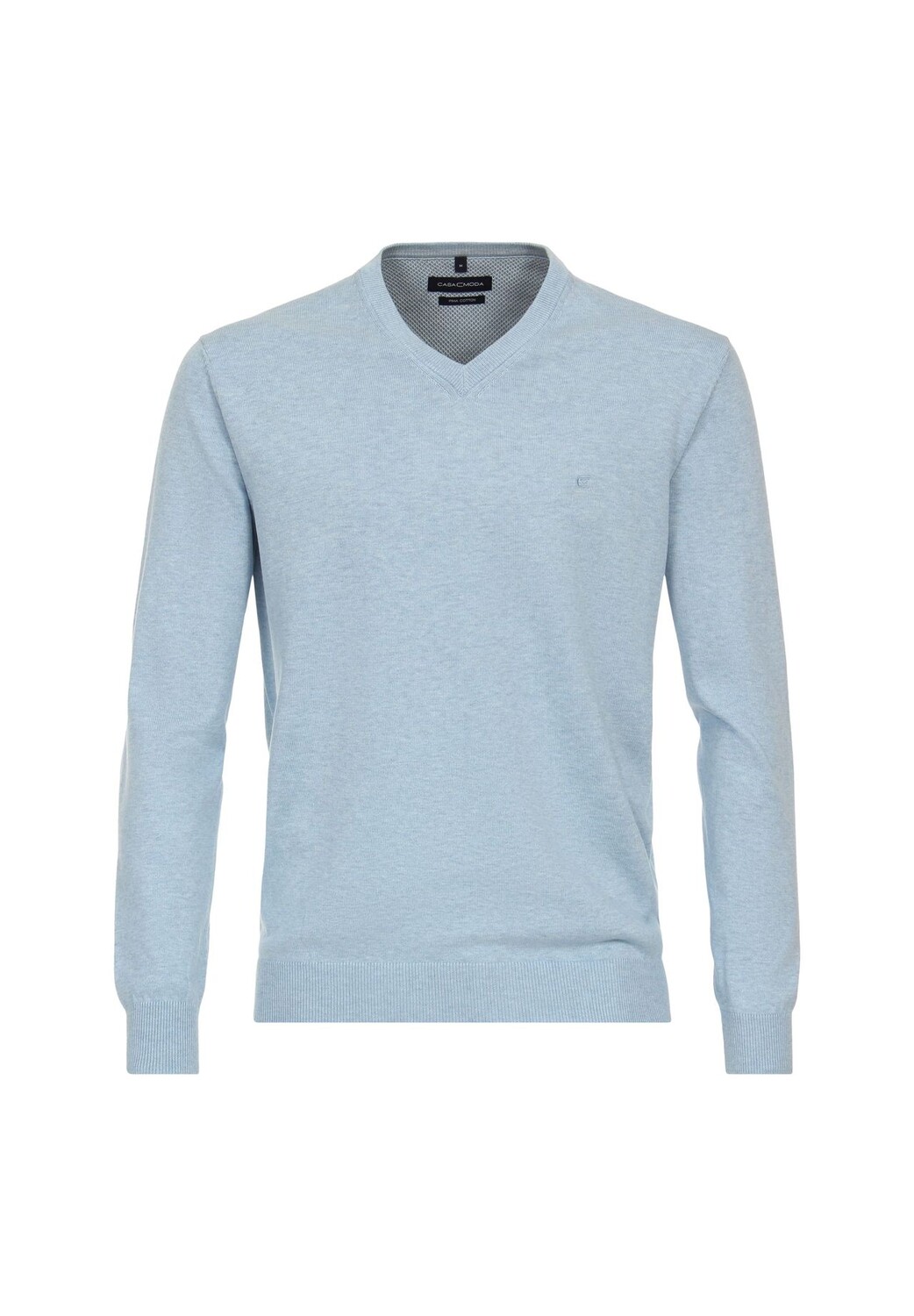 Мужской однотонный свитер CASAMODA, цвет Helles Himmelblau
Мужской однотонный свитер CASAMODA, цвет Helles Himmelblau