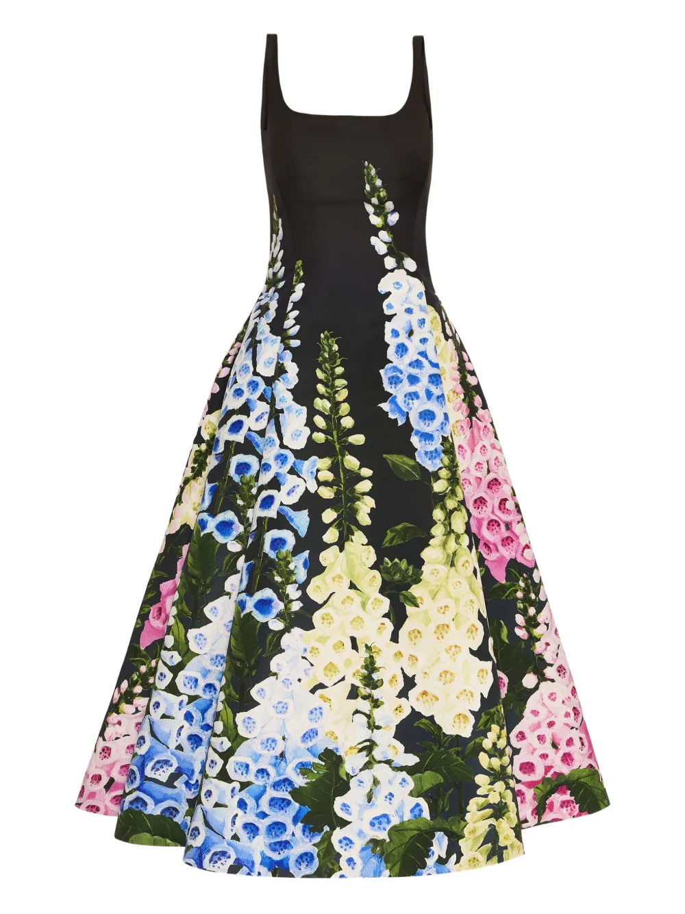 Платье миди Foxglove Oscar De La Renta, черный
Платье миди Foxglove Oscar De La Renta, черный