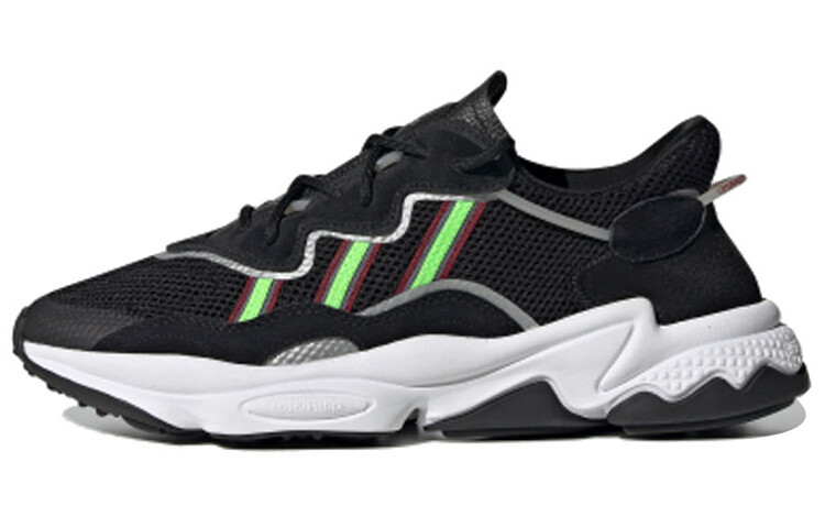 Кроссовки Adidas Originals Ozweego Core Black Solar Green
Кроссовки Adidas Originals Ozweego Core Black Solar Green