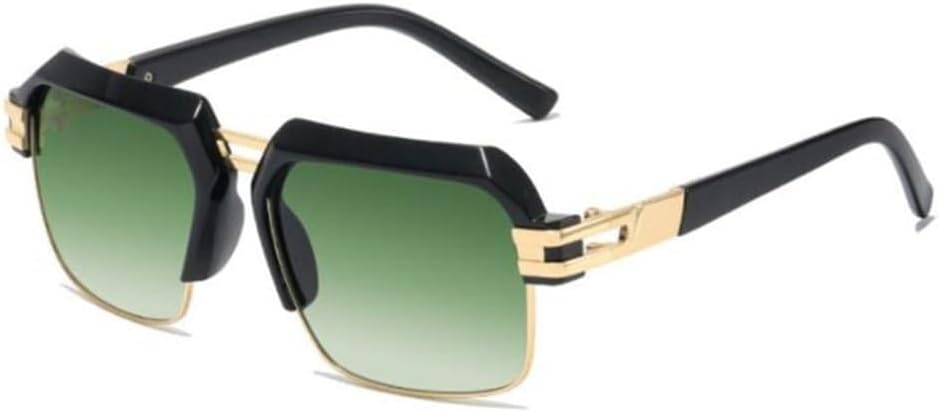 Модные женские солнцезащитные очки в металлической оправе с темными линзами, полуоправа, женские очки в оправе из сплава, мужские очки с обтекаемой формой, прозрачные QERMXYRI, Dark Green
Модные женские солнцезащитные очки в металлической оправе с темными линзами, полуоправа, женские очки в оправе из сплава, мужские очки с обтекаемой формой, прозрачные QERMXYRI, Dark Green