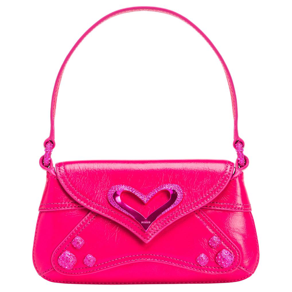 PINKO Женская сумка через плечо из коровьей кожи малого размера розовая
PINKO Женская сумка через плечо из коровьей кожи малого размера розовая