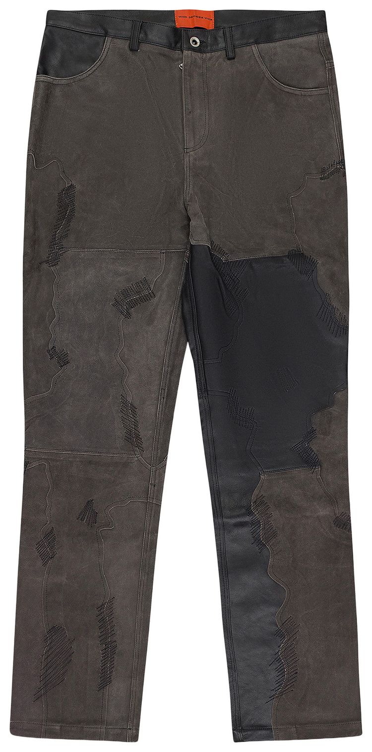 Кожаные брюки Who Decides War Bark, черный
Кожаные брюки Who Decides War Bark, черный