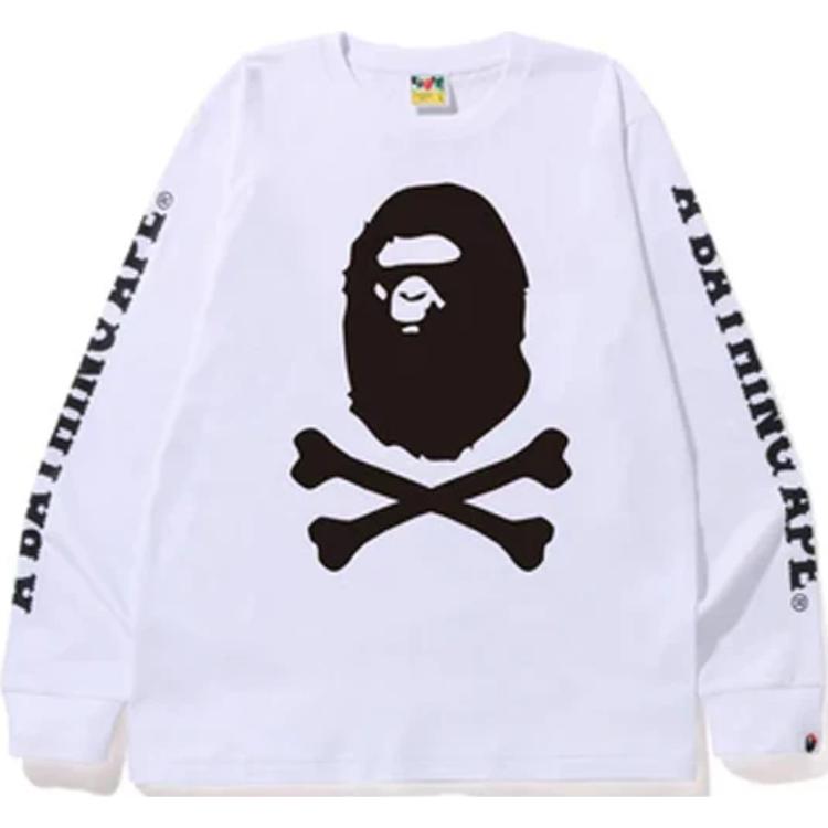 Bape Crossbone лонгслив A BATHING APE, белый
Bape Crossbone лонгслив A BATHING APE, белый