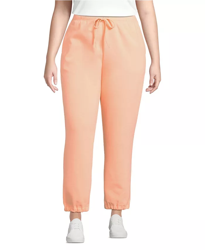 Женские спортивные брюки больших размеров с высокой талией, комплект из узких брюк Lands' End, оранжевый
Женские спортивные брюки больших размеров с высокой талией, комплект из узких брюк Lands' End, оранжевый